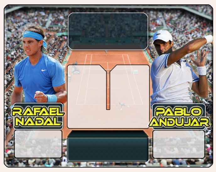 Nadal vs Andjar en Roland Garros 2011